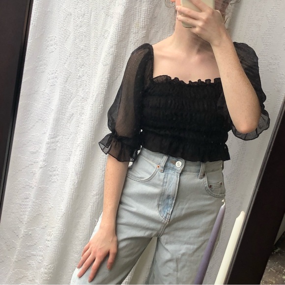 Urban outfitters milkmaid crop top - Picture 3 of 7